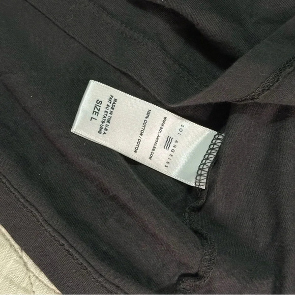 Anthropologie Sol Angeles L St Moritz Graphic Tee Copper Vintage Inspired - Picture 9 of 9